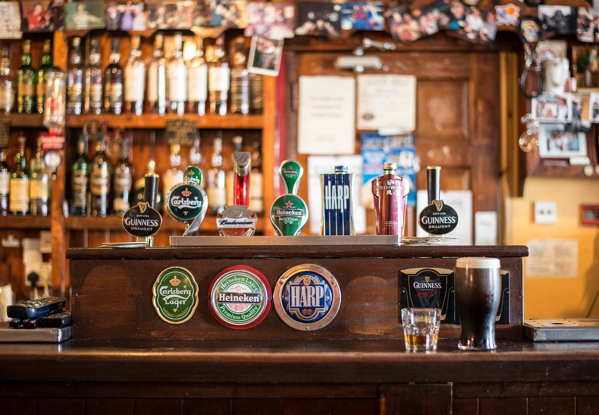 generic image showing some bar beer pumps - local businesses article